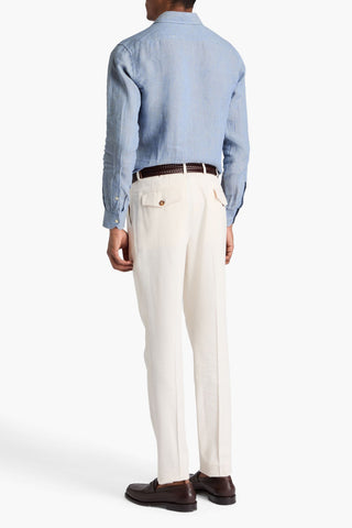 FRESCOBOL CARIOCA ANTONIO LINEN SHIRT - Size L
