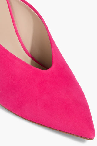 STUART WEITZMAN LULAH SUEDE MULES - Size 9