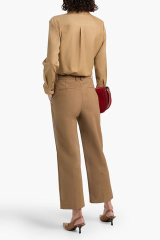 THEORY CREPE STRAIGHT-LEG PANTS - Size 4