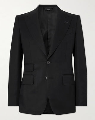 Tom Ford Wool Two-Button Peak-Lapel Blazer