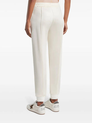 Tom Ford Cotton Blend Pintuck Track Pants White