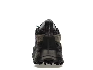 OFF WHITE Mixed-Material Low-Top Sneakers with Sawtooth Sole