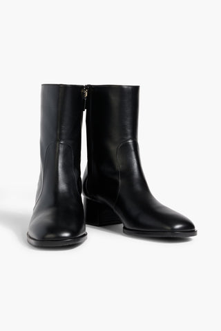 STUART WEITZMAN NOLA LEATHER ANKLE BOOTS - Size 9