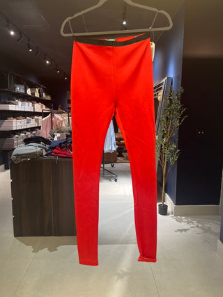 Tom Ford Smooth Stretch High-Waisted Red Leggings