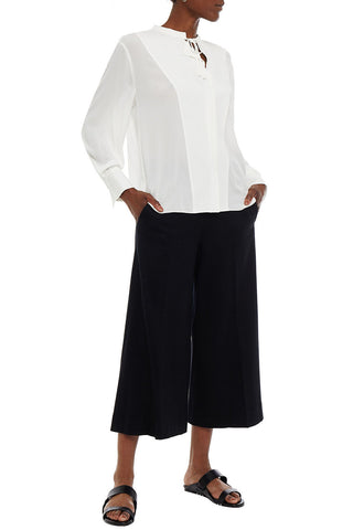 VINCE SILK CREPE DE CHINE BLOUSE - Size XL