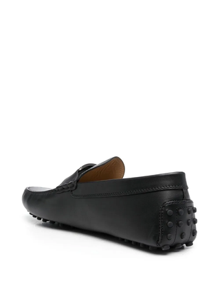 Tods Leather Buckle Detail Gommino Driving Loafers