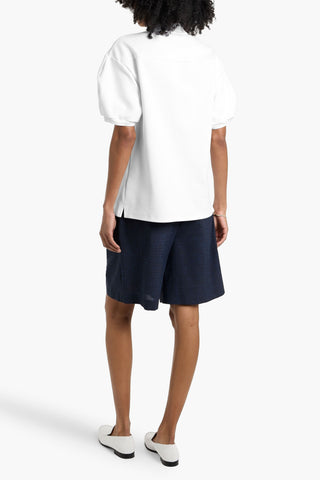 TIBI PIQU POLO SHIRT - Size XL
