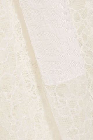 SIMKHAI BRINDA CORDED LACE AND CLOQU GOWN - Size 6
