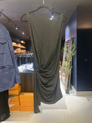 Tom Ford Jersey Asymmetrical Draped Sleeveless Top
