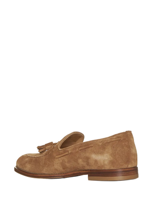 Brunello Cucinelli Mens Loafers in Brown
