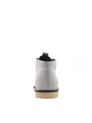 Tods Suede Light Blue-Grey Chukka Boots