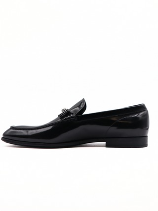 Tods Shiny Leather Bit Gommino Loafers