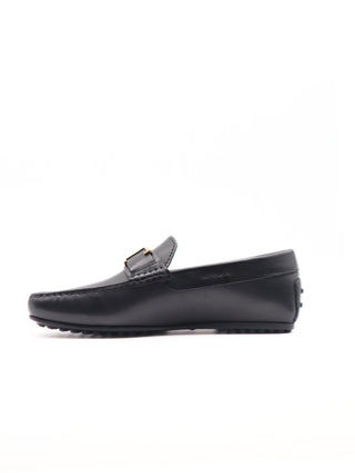 Tods Leather Gommino Driver Shoe with T-Strap