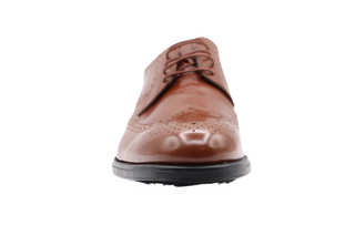 Tods Polished Leather Brogue Derby Lace-Up Shoes