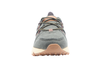Tods Multi-Tone Felt Lace-Up Sport Sneakers
