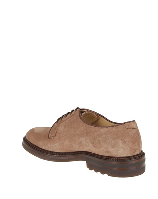 Brunello Cucinelli Derby Shoes In Brown