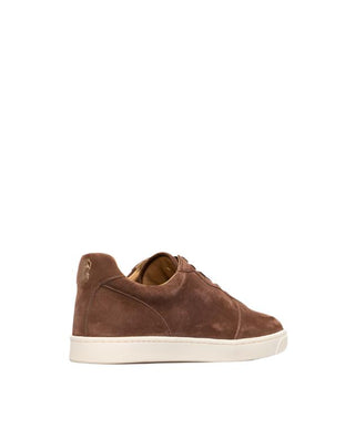 Brunello Cucinelli Suede Low-Top Sneakers with Contrast Sole