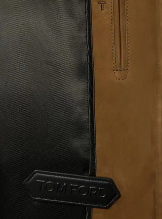 Tom Ford Suede Collar Zip Blouson Jacket