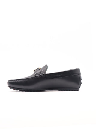 Tods Leather Gommino Driver Shoe with T-Strap