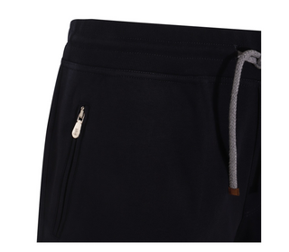 Brunello Cucinelli Brunello Cucinelli Cotton Blend Cobalt Blue Drawstring Shorts