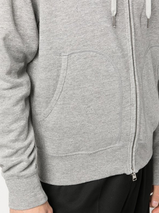 Tom Ford Cotton Blend Full-Zip Drawstring Hoodie