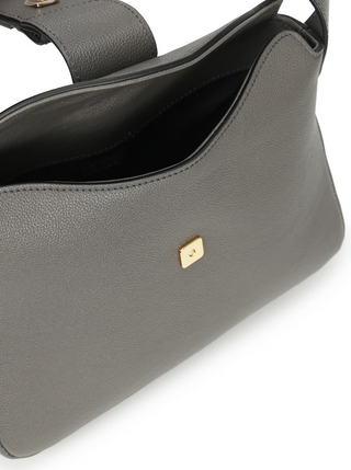 Tom Ford Grained Leather TF Logo Flap Shoulder Bag