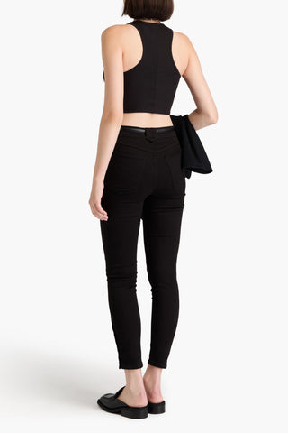FRAME THE SNAPPED HIGH-RISE SKINNY JEANS - Size 29