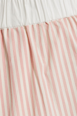 BY MALENE BIRGER HELSY STRIPED COTTON-POPLIN STRAIGHT-LEG PANTS - Size 38