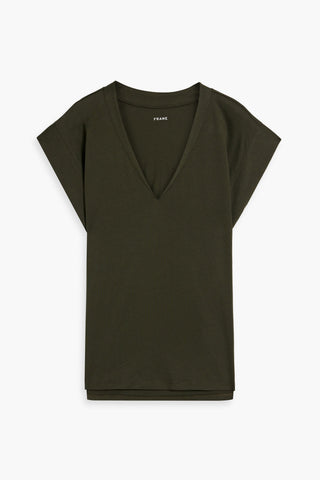 FRAME COTTON-JERSEY T-SHIRT - Size M