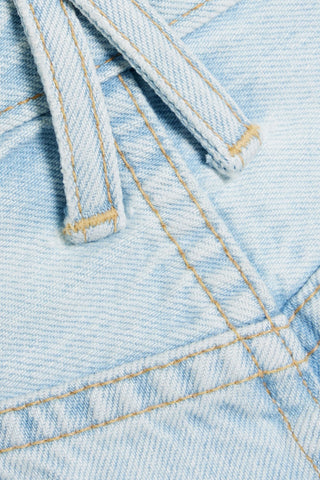 SLVRLAKE FLAME DENIM MINI SKIRT - Size 28
