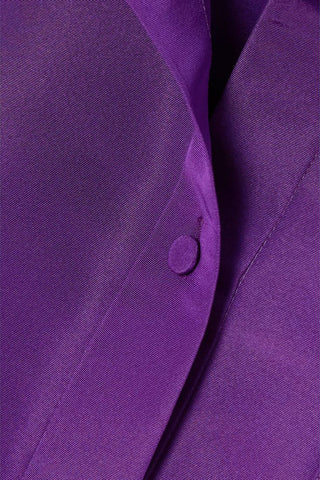 VALENTINO GARAVANI OVERSIZED SILK-FAILLE SHIRT - Size 40