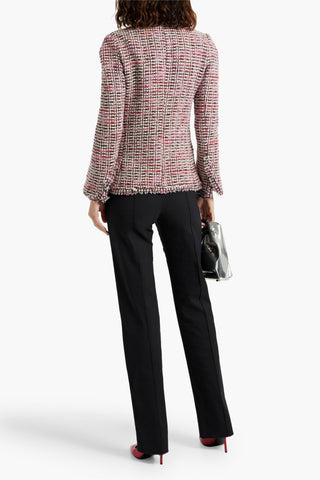 ISABEL MARANT LELIROK COTTON-BLEND PONTE STRAIGHT-LEG PANTS - Size 34