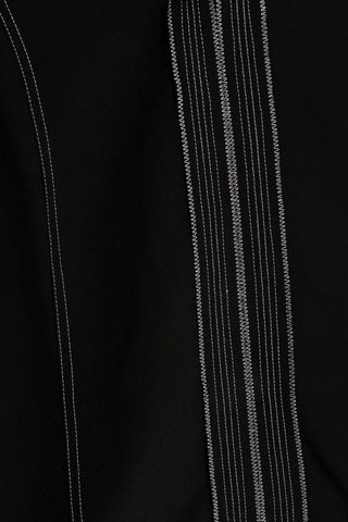 ULLA JOHNSON SAFI EMBROIDERED CREPE BLOUSE - Size 0