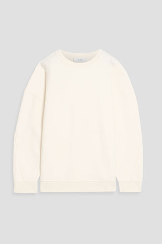 MAX MARA ELVIRA BRUSHED WOOL-BLEND FLEECE SWEATSHIRT - Size M
