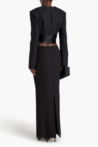 RETROFÊTE BRIAR CREPE MAXI PENCIL SKIRT - Size M