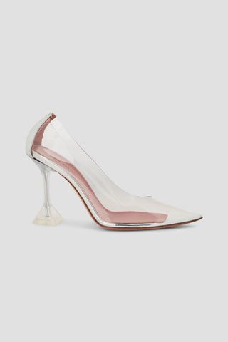 AMINA MUADDI AMI PVC AND LEATHER PUMPS - Size 38