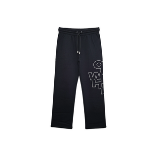 Off-White Cotton Logo Printed Sweatpants