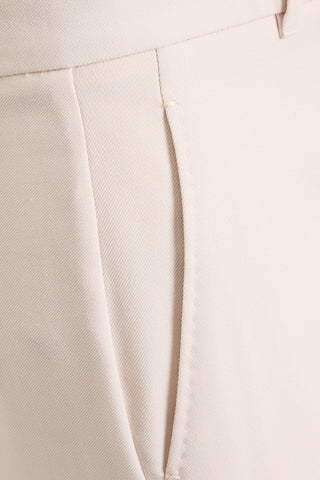 MAX MARA STUDIO QUASAR WOOL-TWILL STRAIGHT-LEG PANTS - Size 40