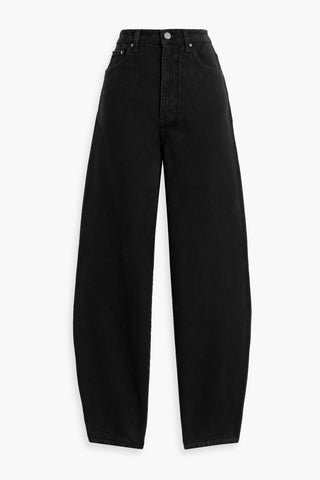 TOTEME HIGH-RISE BARREL-LEG JEANS - Size 23W-30L