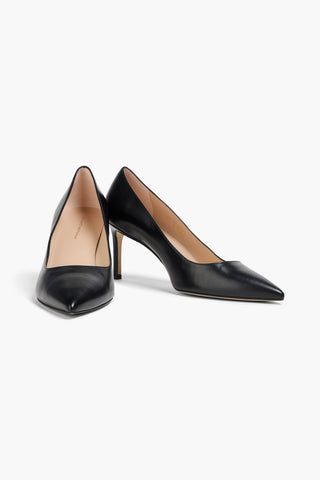 STUART WEITZMAN LEIGH 75 LEATHER PUMPS - Size 8.5