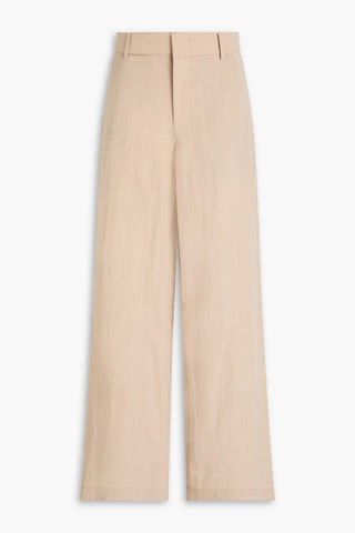 VINCE LYOCELL-BLEND WIDE-LEG PANTS - Size 6