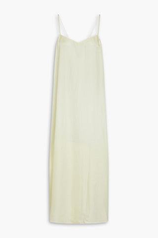 TIBI SATIN MIDI SLIP DRESS - Size 2