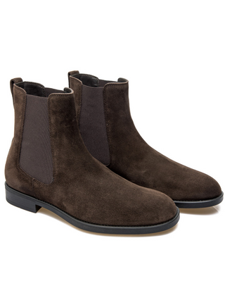 Tom Ford Suede Chelsea Boots Dark Brown