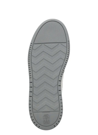 Brunello Cucinelli Ecru and Grey Paneled Low-Top Sneakers