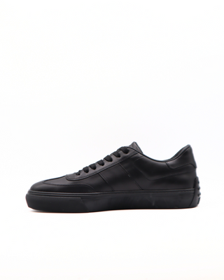 Tods Leather Lace-Up Low-Top Sneakers with Gommino Details
