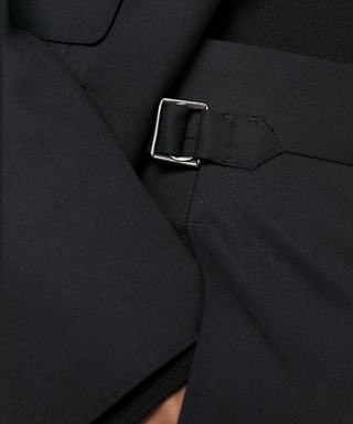 Tom Ford Peaked Lapels Tailored Suit in Navy