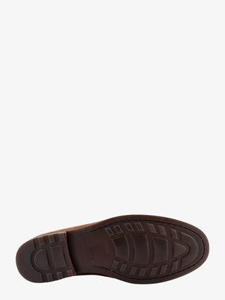 Brunello Cucinelli Suede Tassel Loafers Chestnut