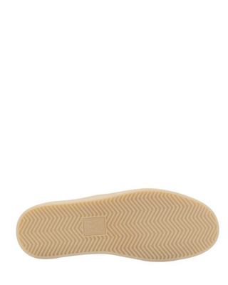 Brunello Cucinelli Ribbed Canvas Low-Top Sneakers with Gum Sole