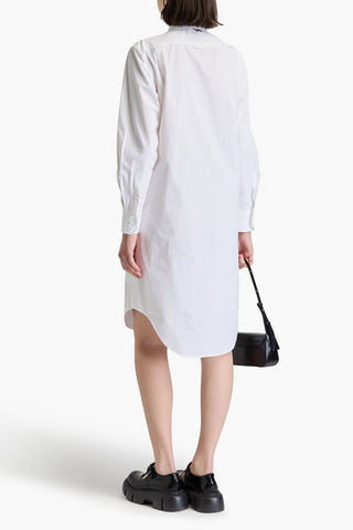 THOM BROWNE COTTON-POPLIN SHIRT DRESS - Size 42