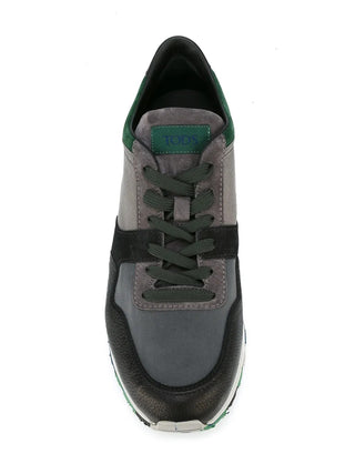 Tods Multi-Panel Suede Leather Runner Sneakers